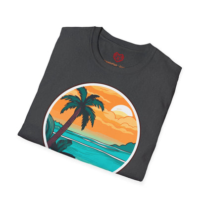 Beach day - Unisex Softstyle T-Shirt