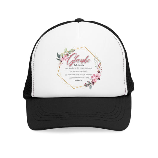 Glaube Substantiv (rosa) - Mesh Cap