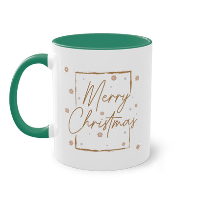 Merry Christmas (3) - Zwei-Ton-Kaffeetasse