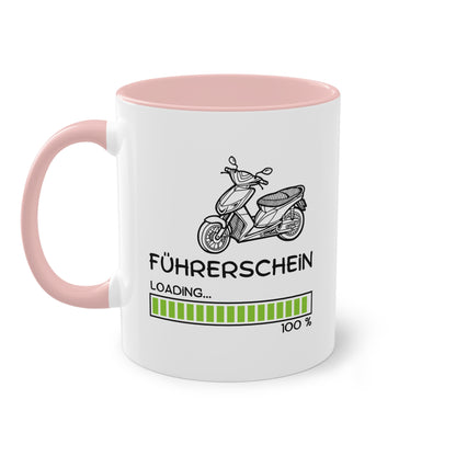 Roller/Mofa Führerschein loading - Zwei-Ton-Tasse