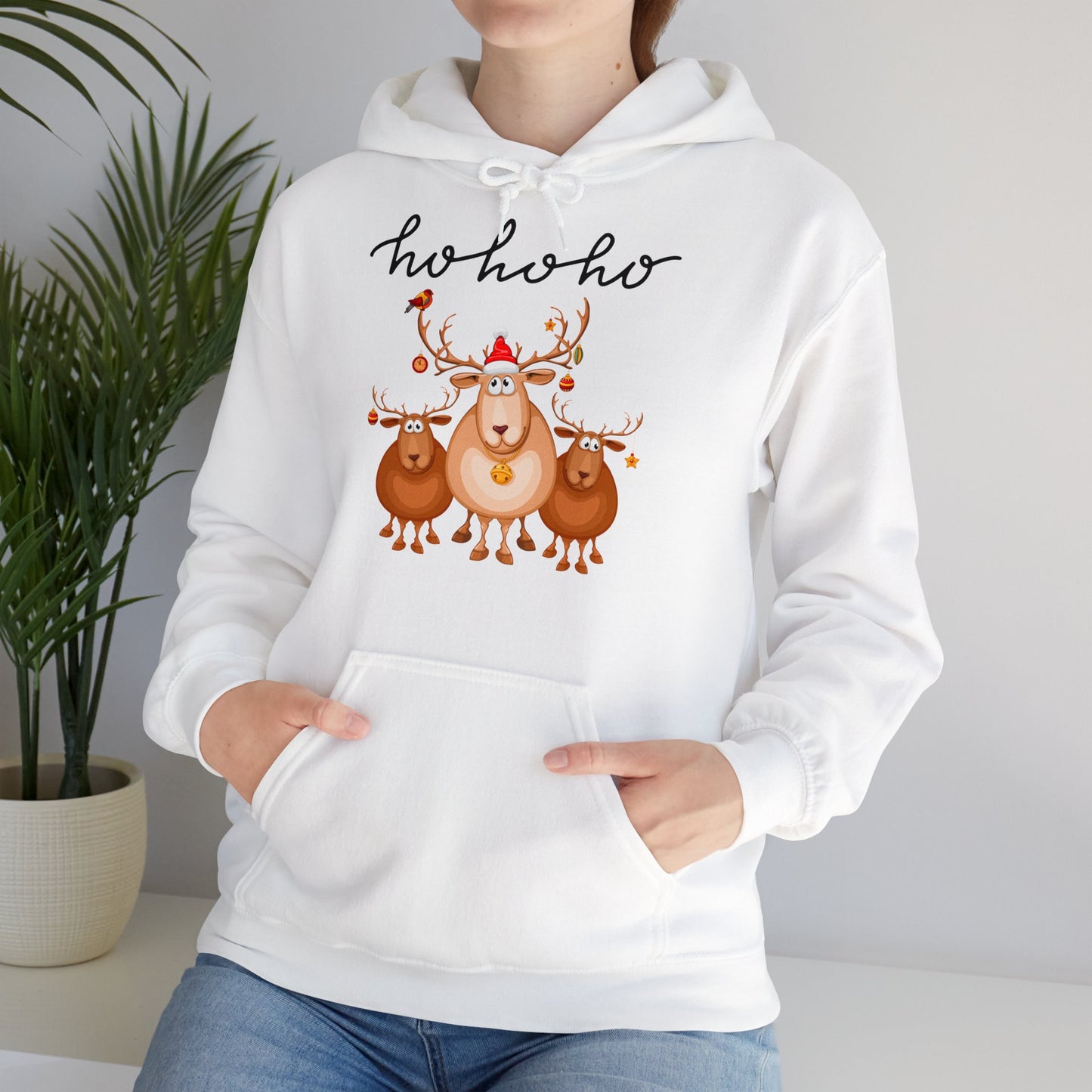 Ho ho ho Rentiere - Hoodie