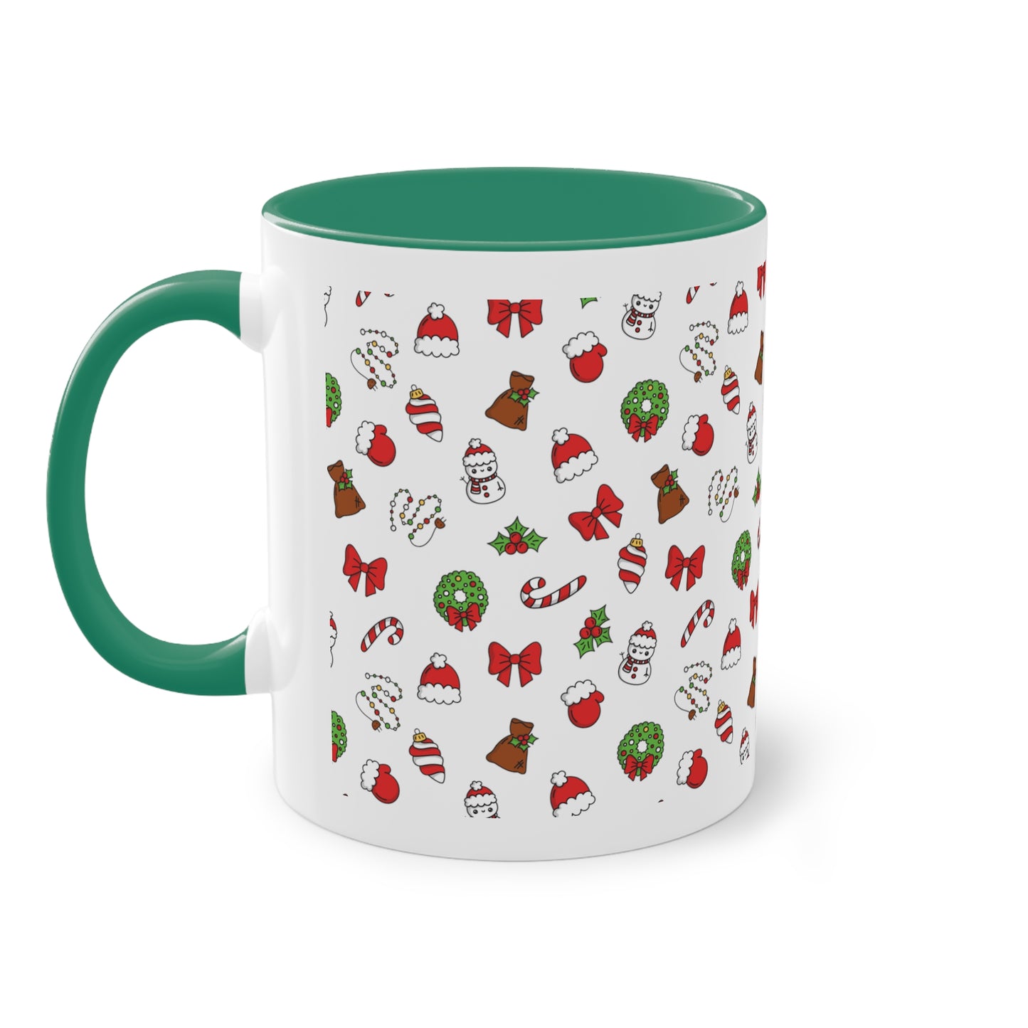 Merry Christmas (2) - Zwei-Ton-Kaffeetasse