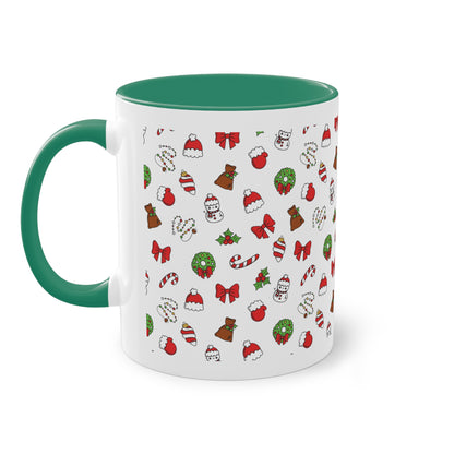 Merry Christmas (2) - Zwei-Ton-Kaffeetasse