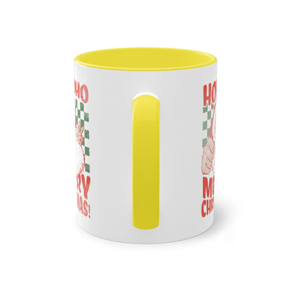 Hoho Merry Christmas - Zwei-Ton-Kaffeetasse