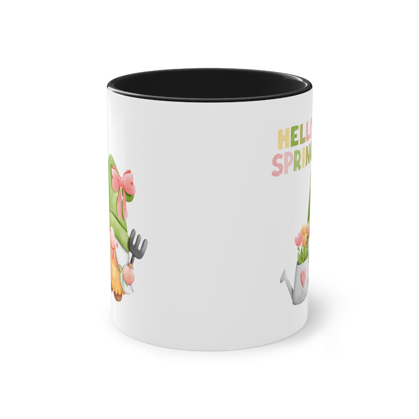 Hello Spring - Zwei-Ton-Kaffeetasse