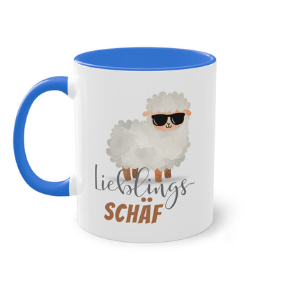 Lieblings-Schäf - Zwei-Ton-Tasse