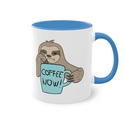 Coffee now - Zwei-Ton-Kaffeetasse