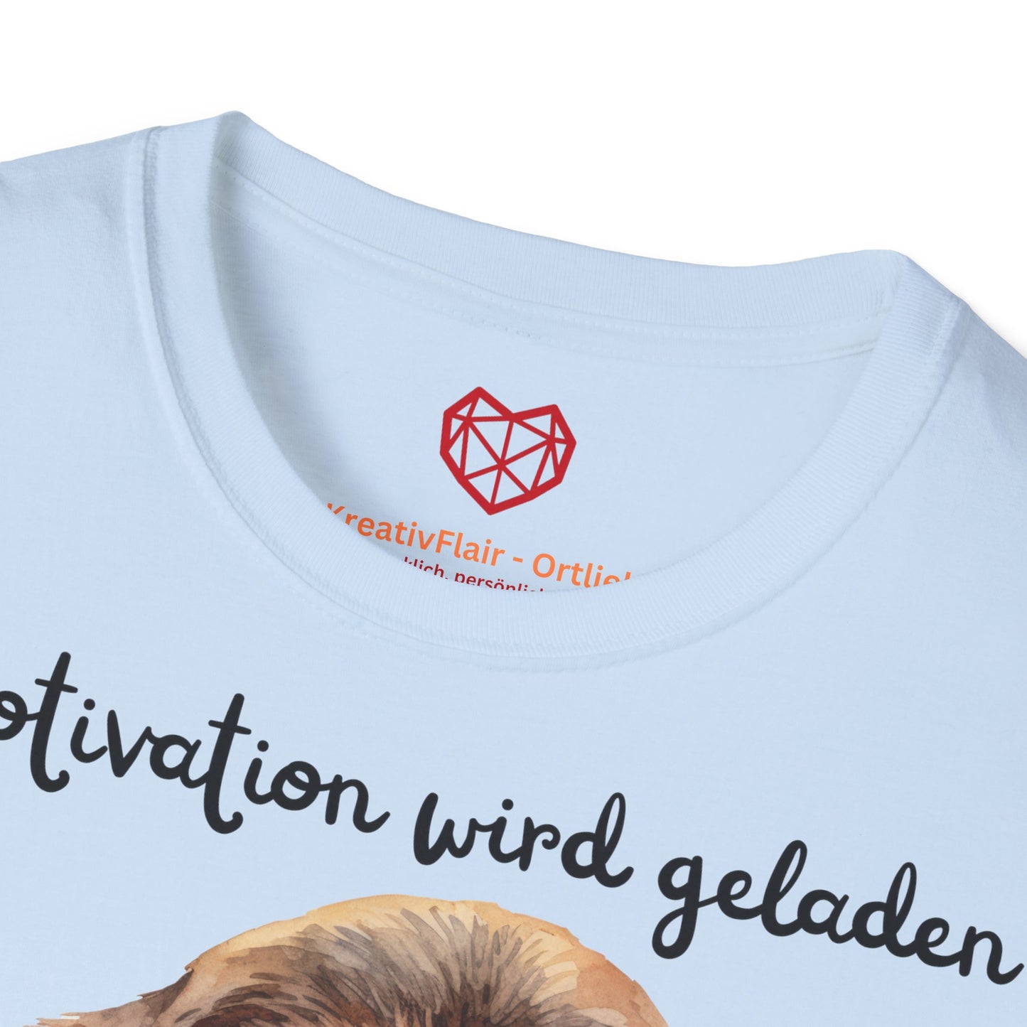 Motivation wird geladen - Unisex Softstyle T-Shirt