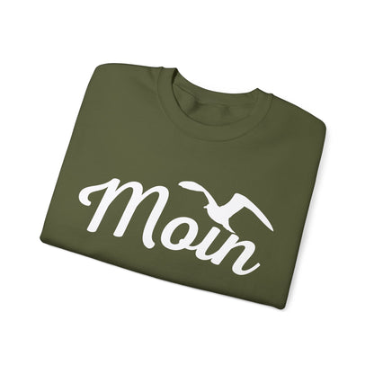 Unisex Sweatshirt - Moin mit Möwe