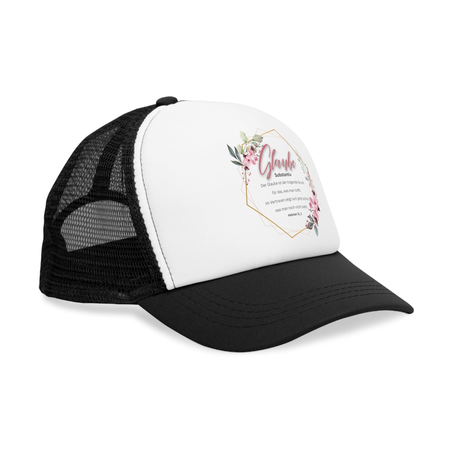 Glaube Substantiv (rosa) - Mesh Cap