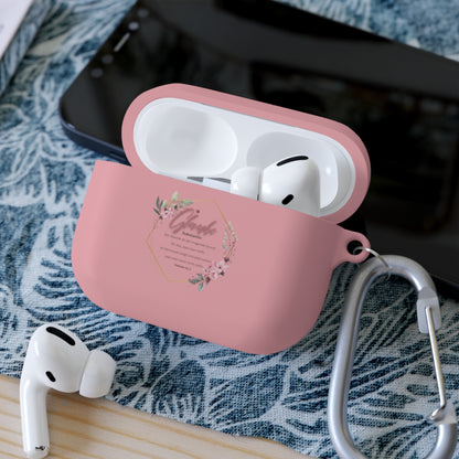 Glaube Substantiv (rosa) - AirPods und AirPods Pro Case Cover