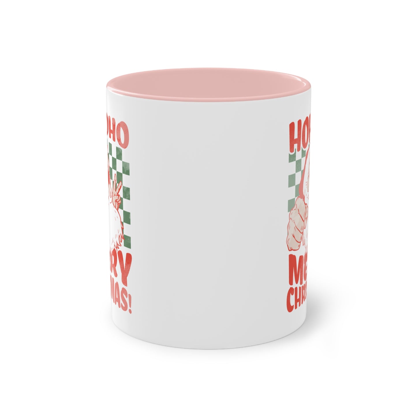 Hoho Merry Christmas - Zwei-Ton-Kaffeetasse