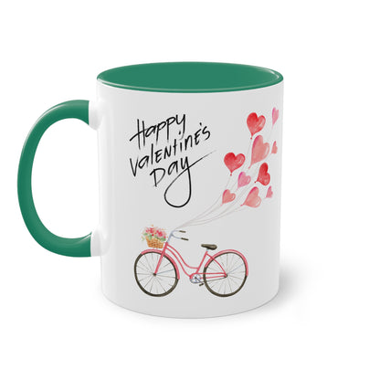 Happy Valentines Day - Zwei-Ton-Tasse