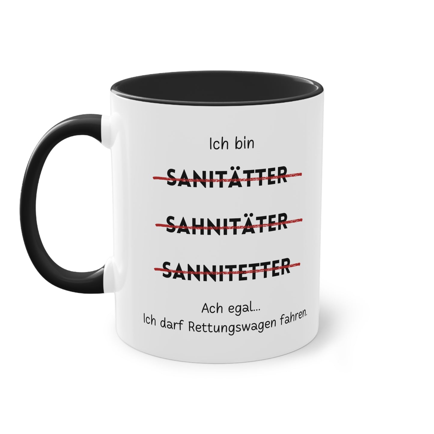 Ich bin Sanitäter - Zwei-Ton-Tasse