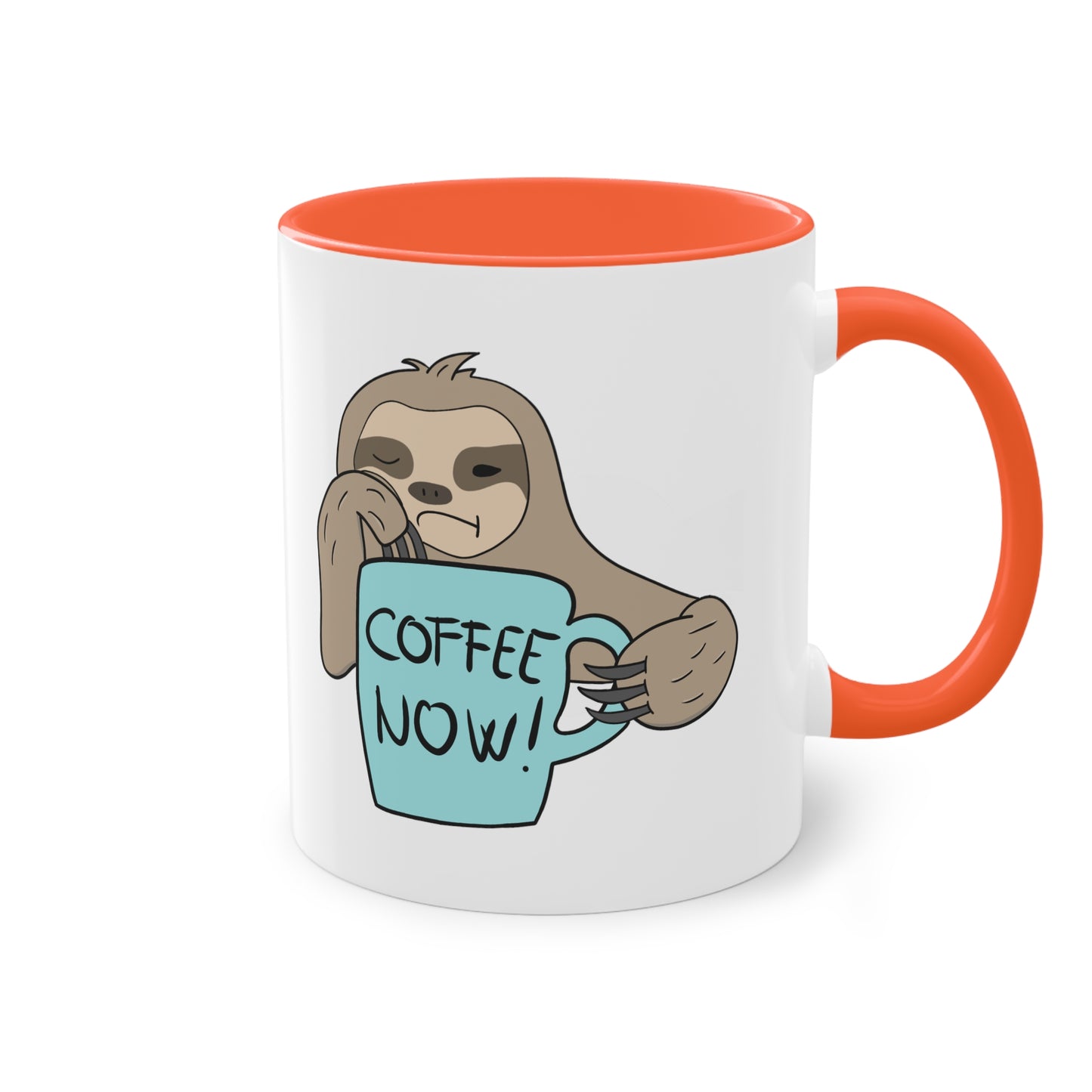 Coffee now - Zwei-Ton-Kaffeetasse