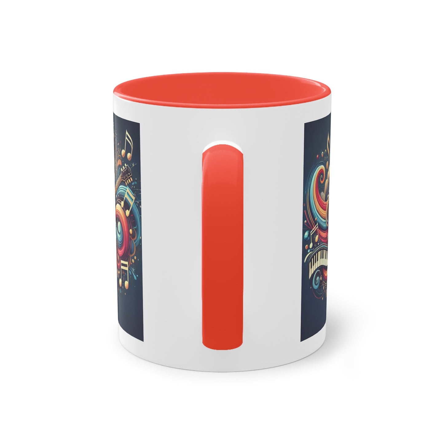 Music the strongest - Zwei-Ton-Kaffeetasse