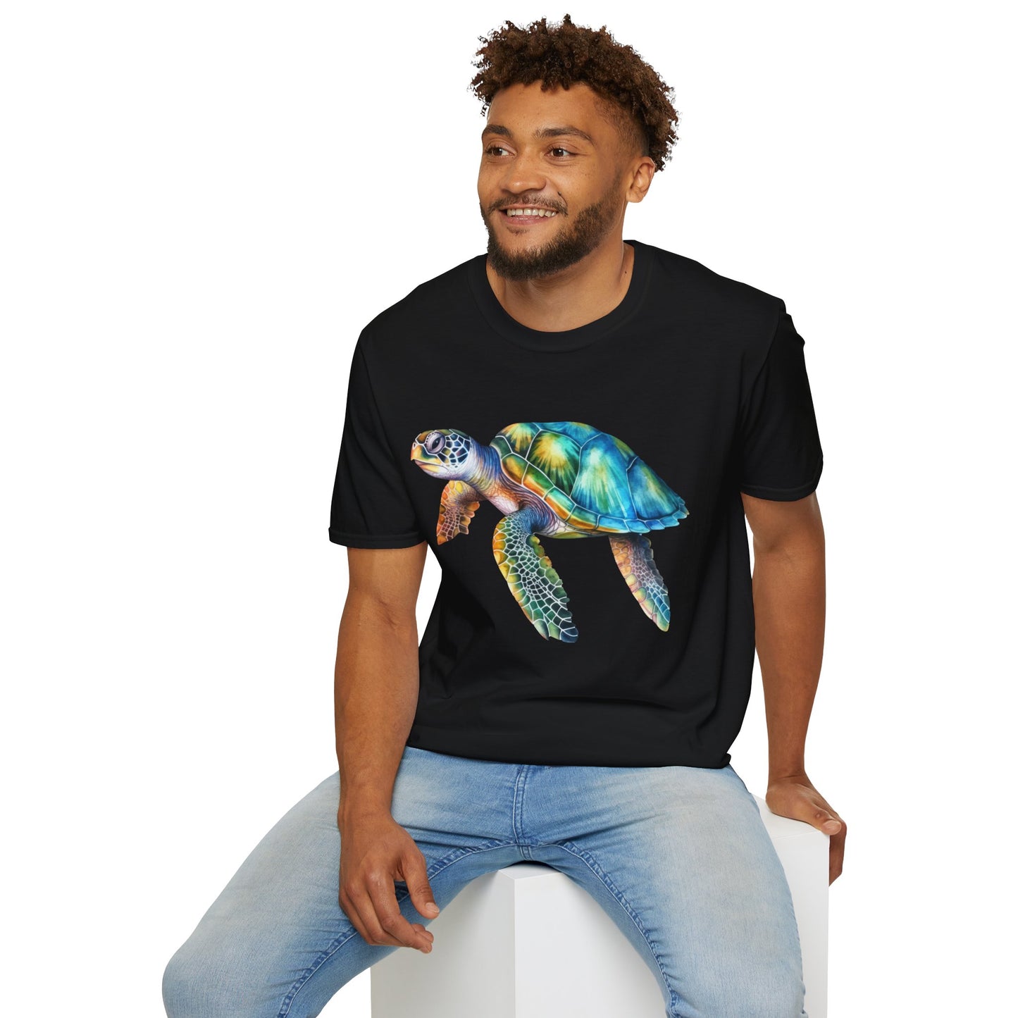 Schildkröte - Unisex Softstyle T-Shirt