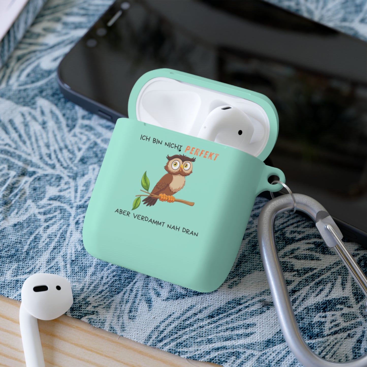 Ich bin nicht perfekt! Aber verdammt nah dran. - AirPods und AirPods Pro Case Cover