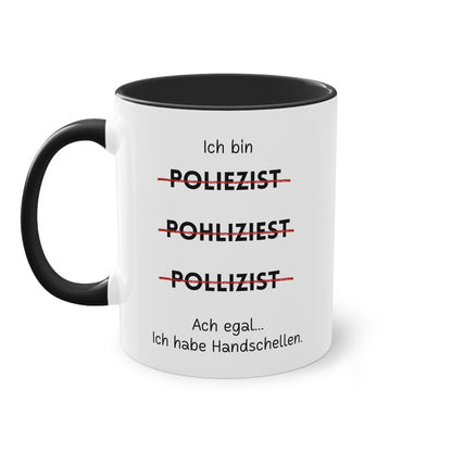 Ich bin Polizist - Zwei-Ton-Tasse