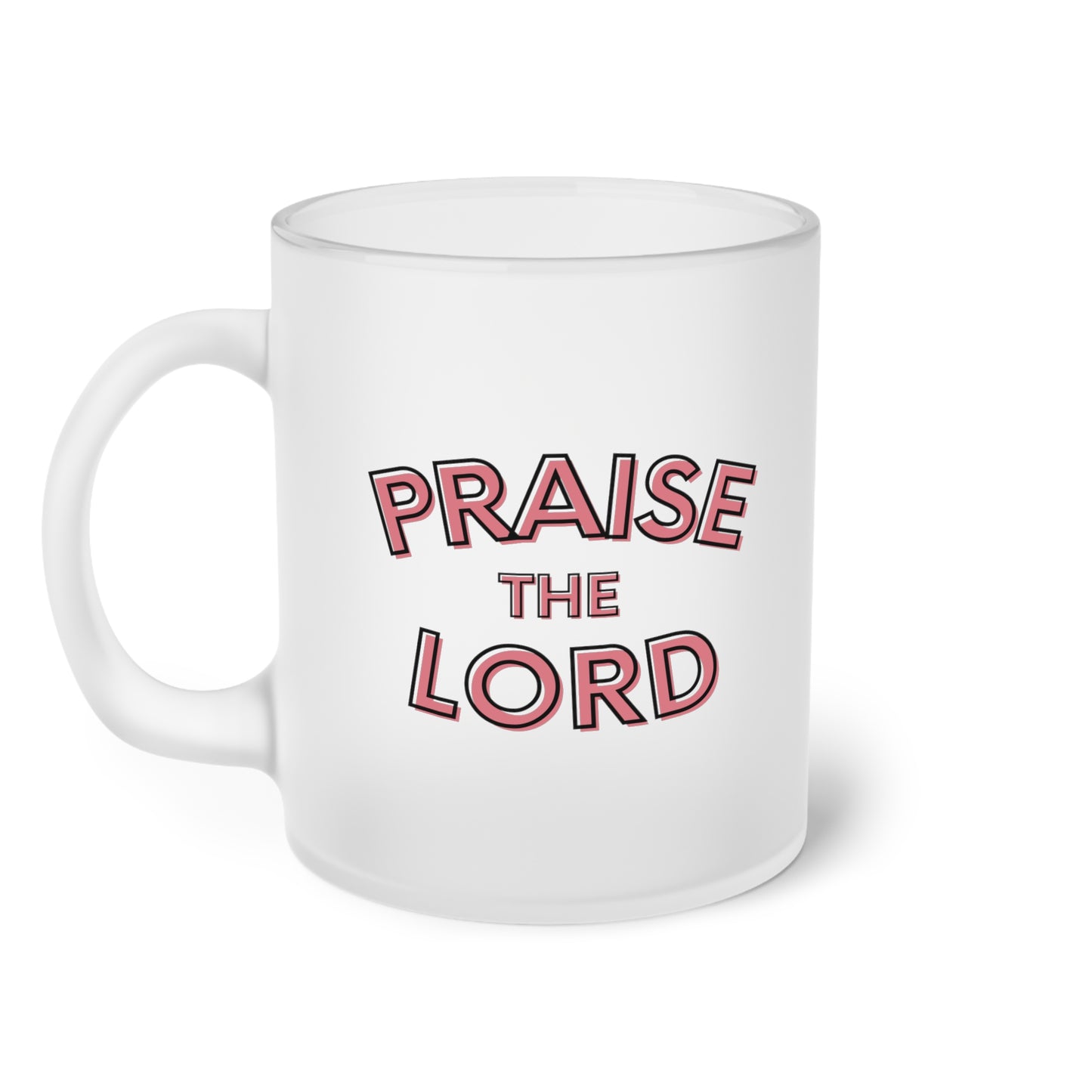 Praise the Lord (2) - Milchglas Tasse