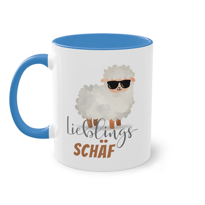Lieblings-Schäf - Zwei-Ton-Tasse