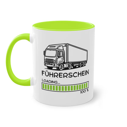 LKW Führerschein loading - Zwei-Ton-Tasse