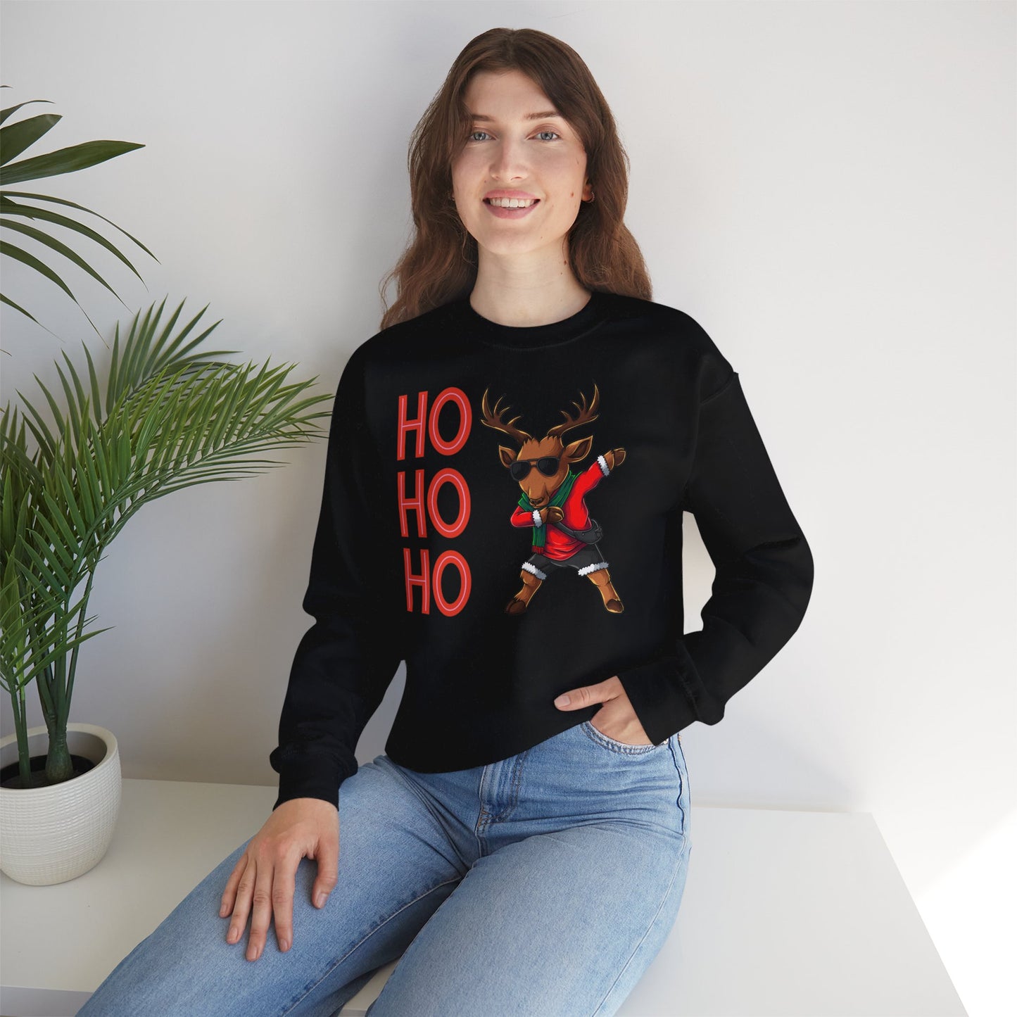 Ho ho ho Rentier  - Unisex Sweatshirt