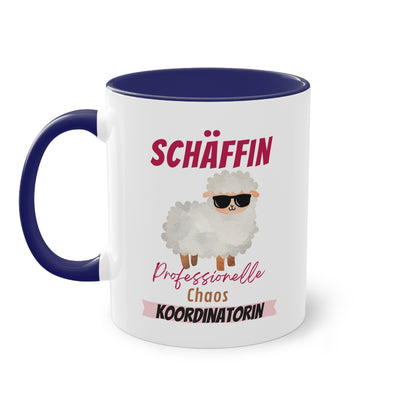 Schäffin professionelle Chaos Koordinatorin - Zwei-Ton-Tasse