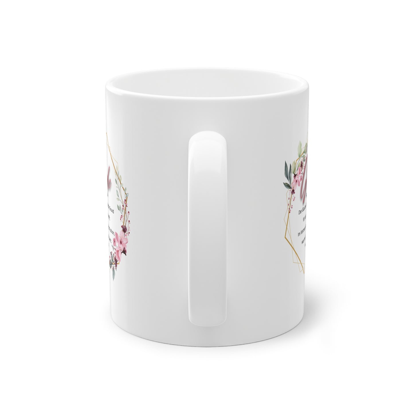 Glaube Substantiv (rosa) - Tasse