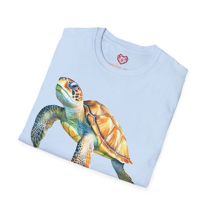 Schildkröte (2) - Unisex Softstyle T-Shirt