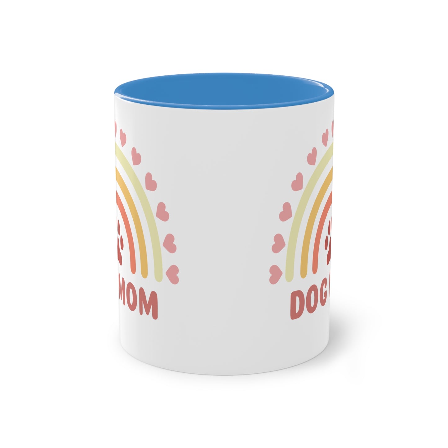 Dog Mom - Zwei-Ton-Kaffeetasse