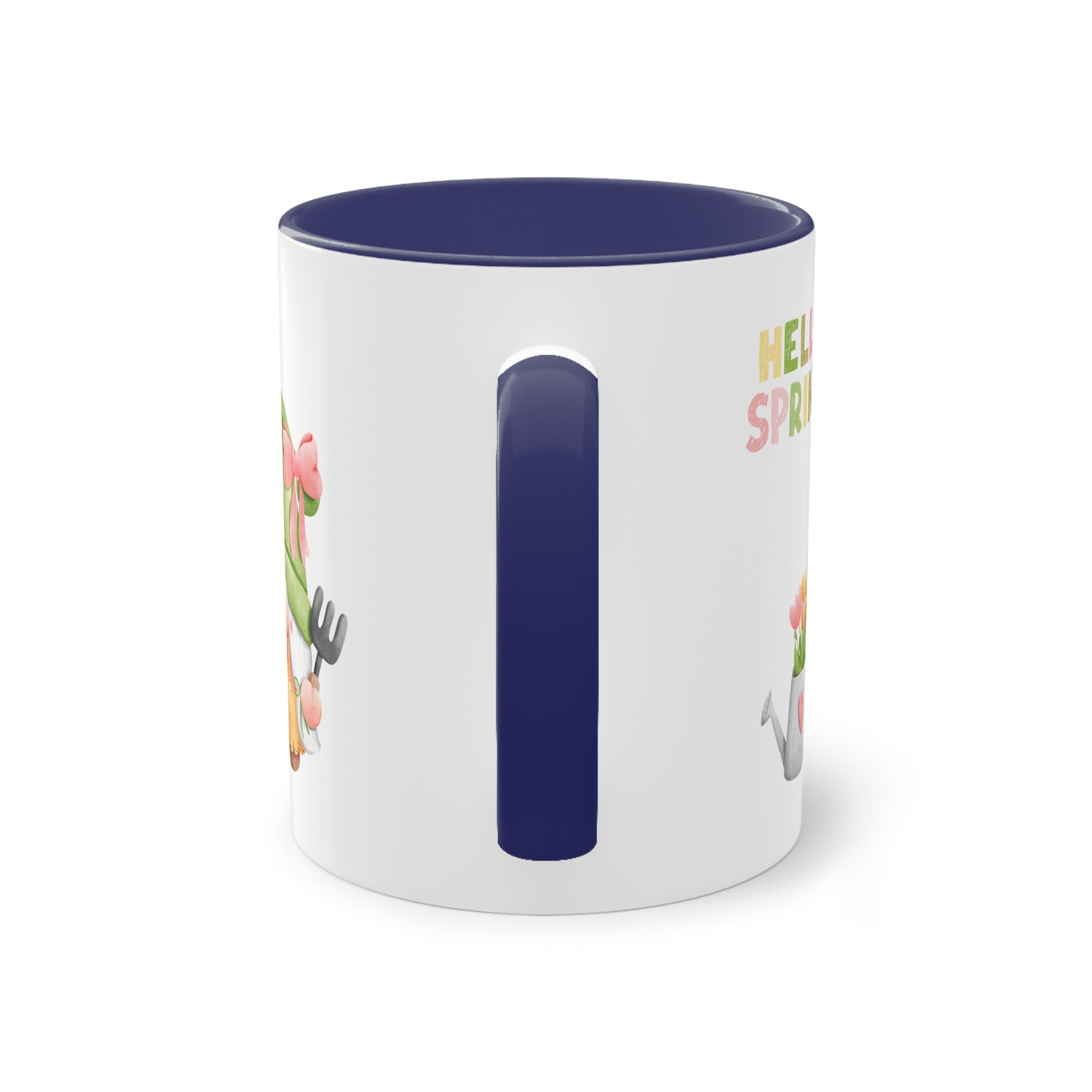 Hello Spring - Zwei-Ton-Kaffeetasse