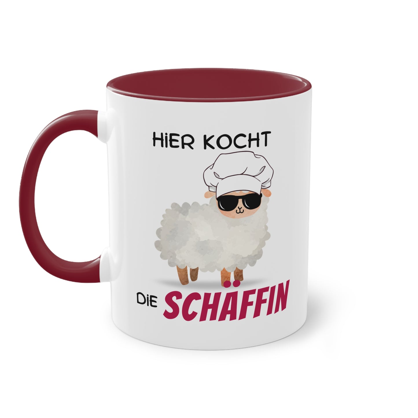 Hier kocht die Schäffin - Zwei-Ton-Tasse