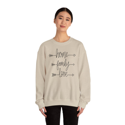 Unisex Sweatshirt - home, family, love