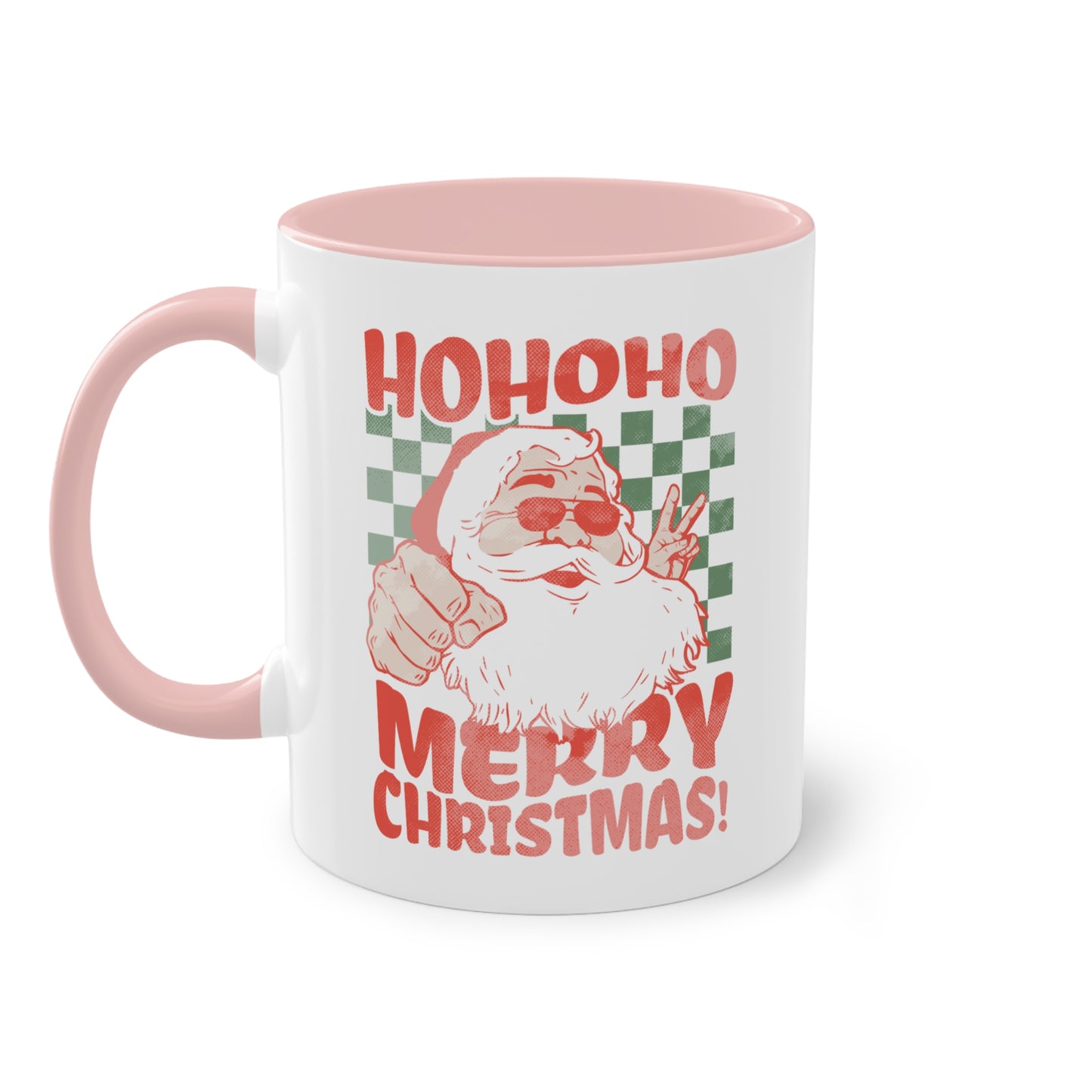 Hoho Merry Christmas - Zwei-Ton-Kaffeetasse