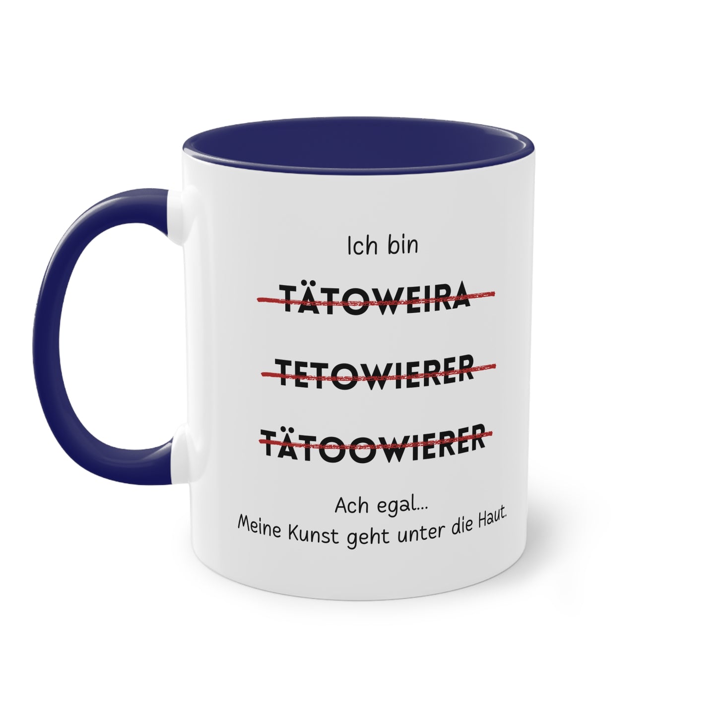 Ich bin Tätowierer - Zwei-Ton-Tasse