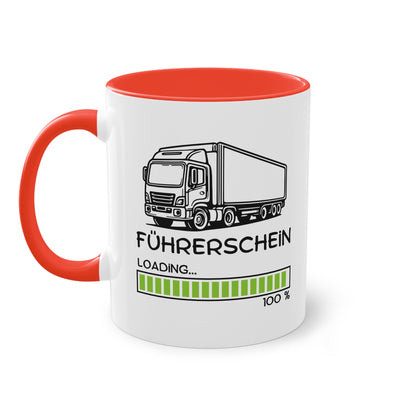 LKW Führerschein loading - Zwei-Ton-Tasse