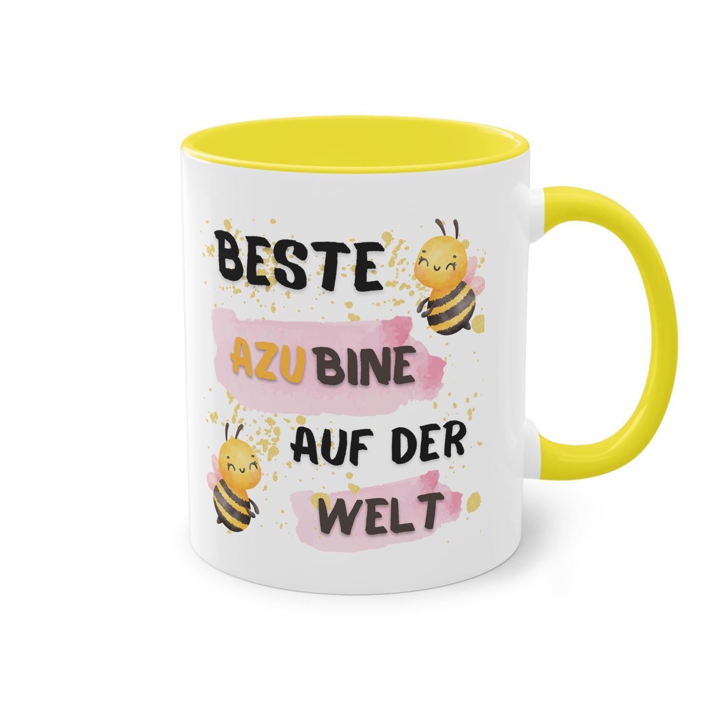 Beste Azubine auf der Welt - Zwei-Ton-Kaffeetasse