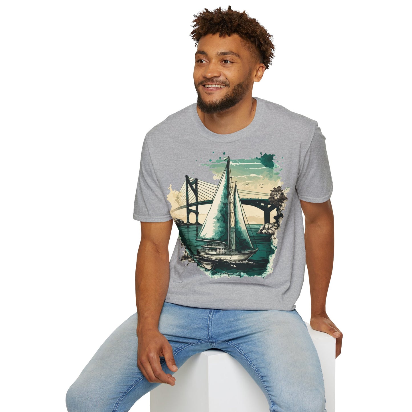 Schiff (5) - Unisex Softstyle T-Shirt