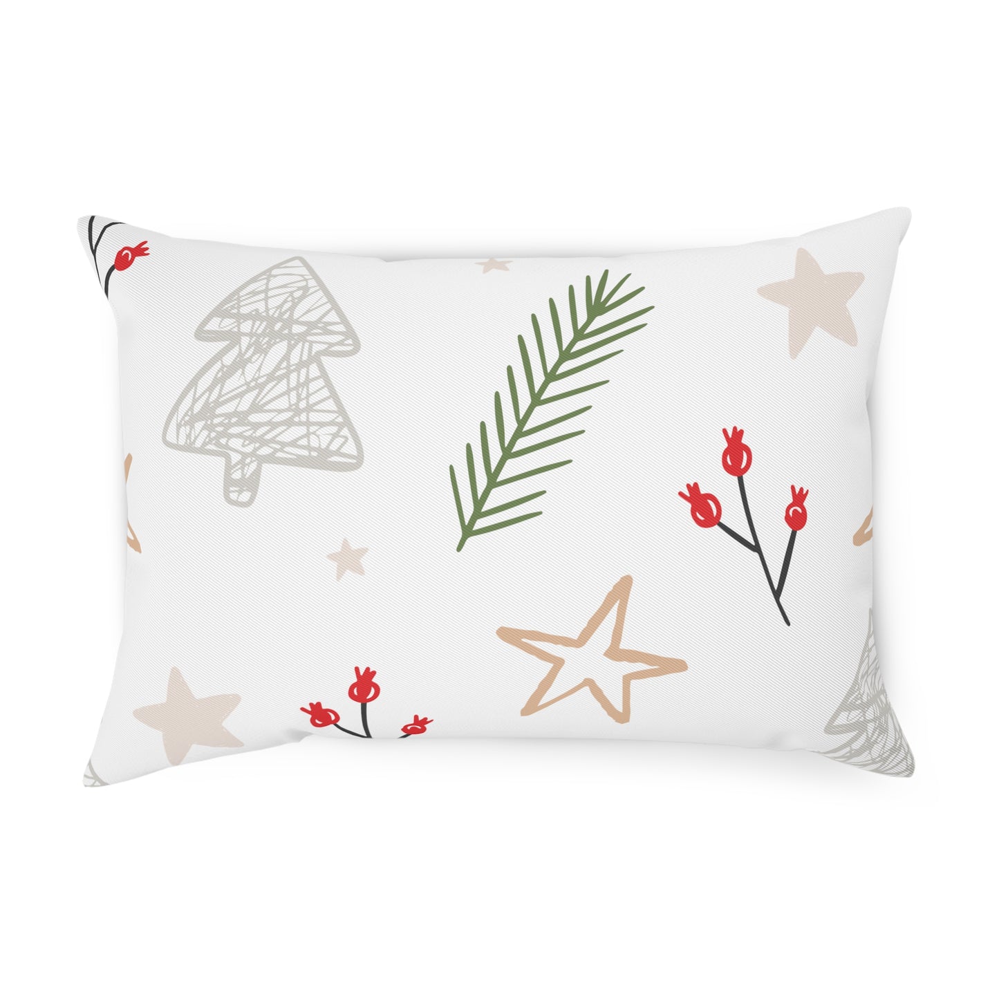 weihnachtliche Symbole - Sofa-/Dekokissen