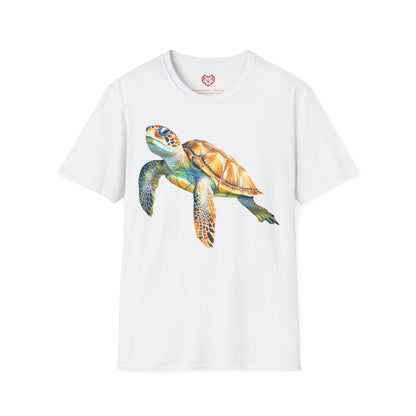 Schildkröte (2) - Unisex Softstyle T-Shirt