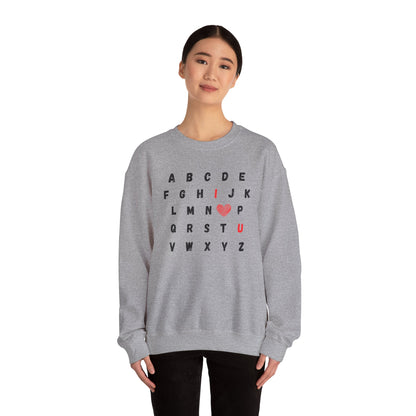 Unisex Sweatshirt -  I love you