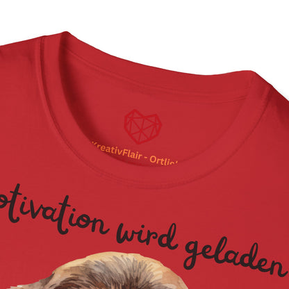 Motivation wird geladen - Unisex Softstyle T-Shirt