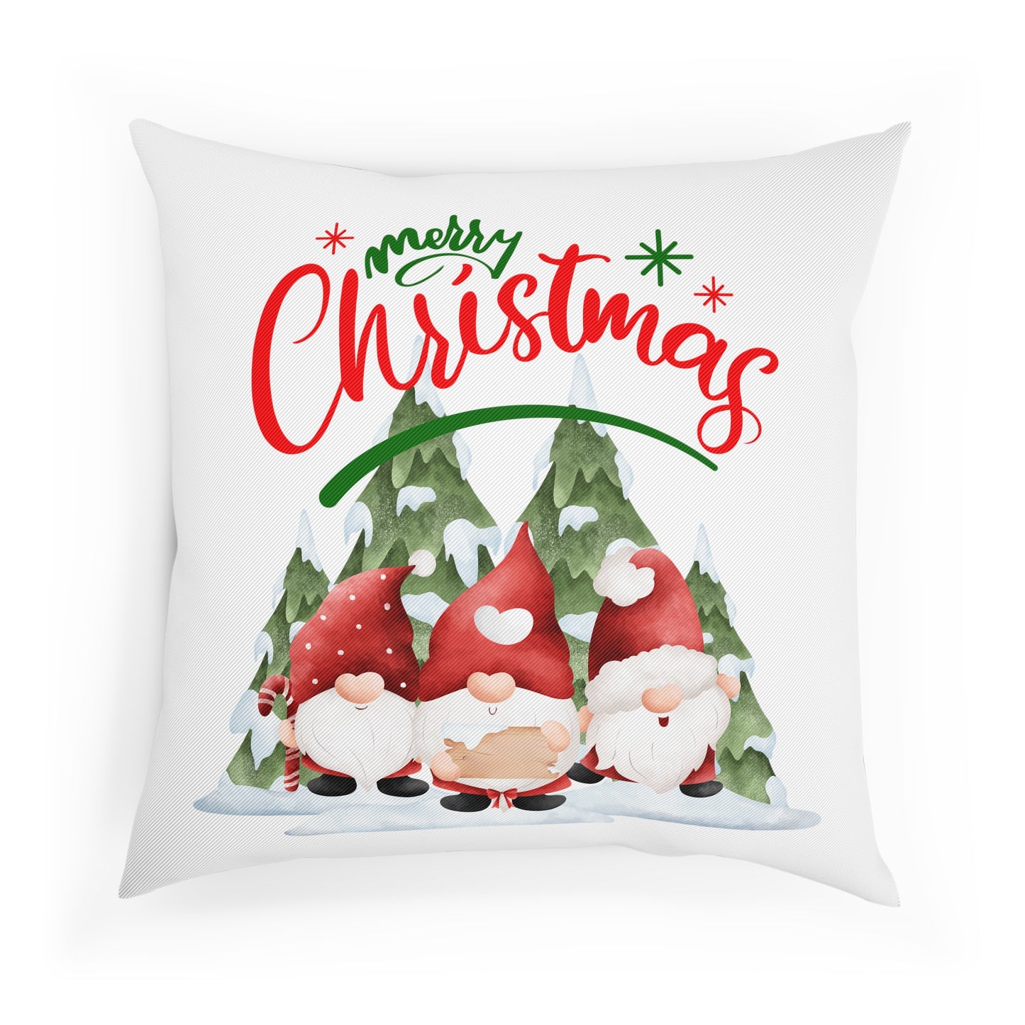 Merry Christmas Wichtel - Sofa-/Dekokissen