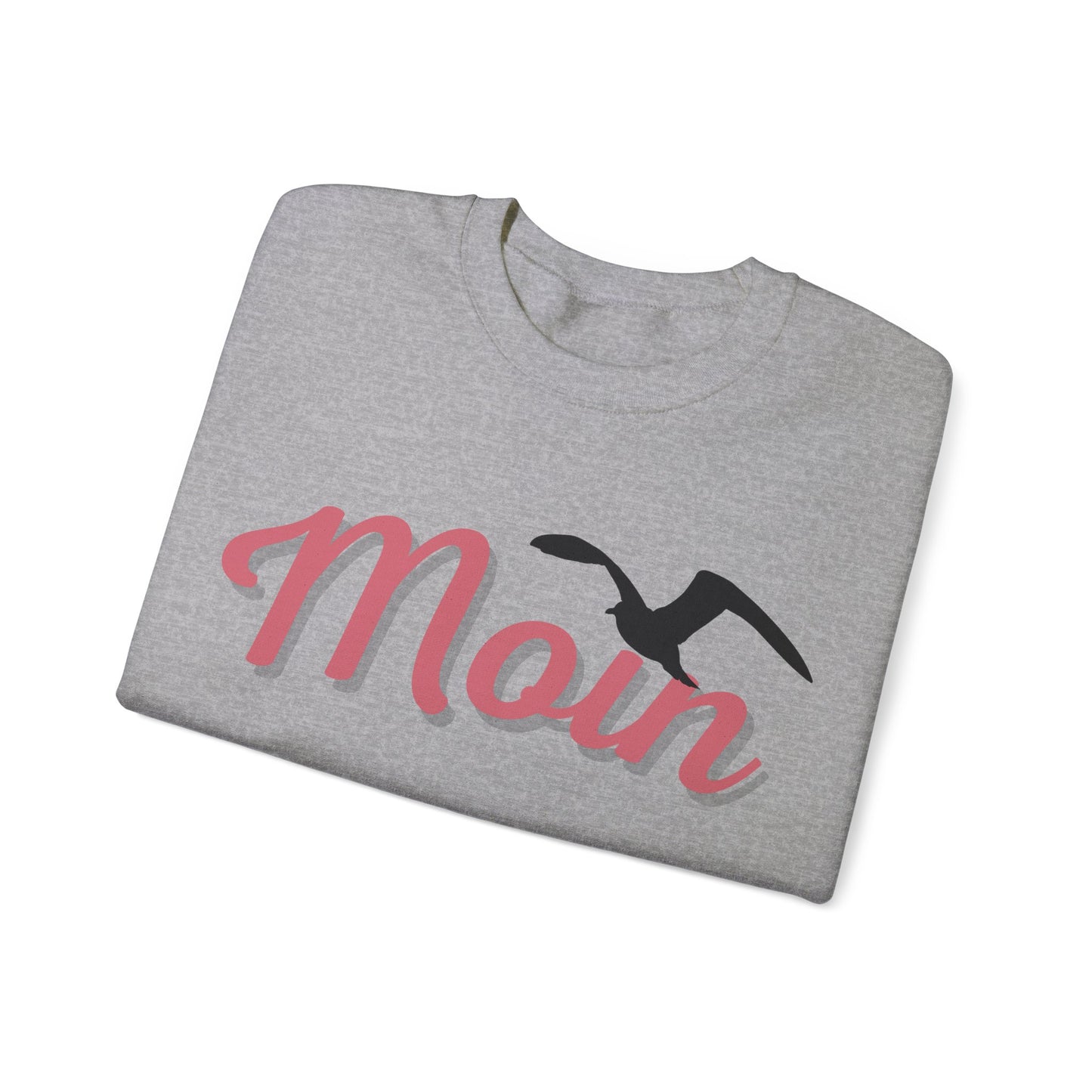 Unisex Sweatshirt - Moin mit Möwe