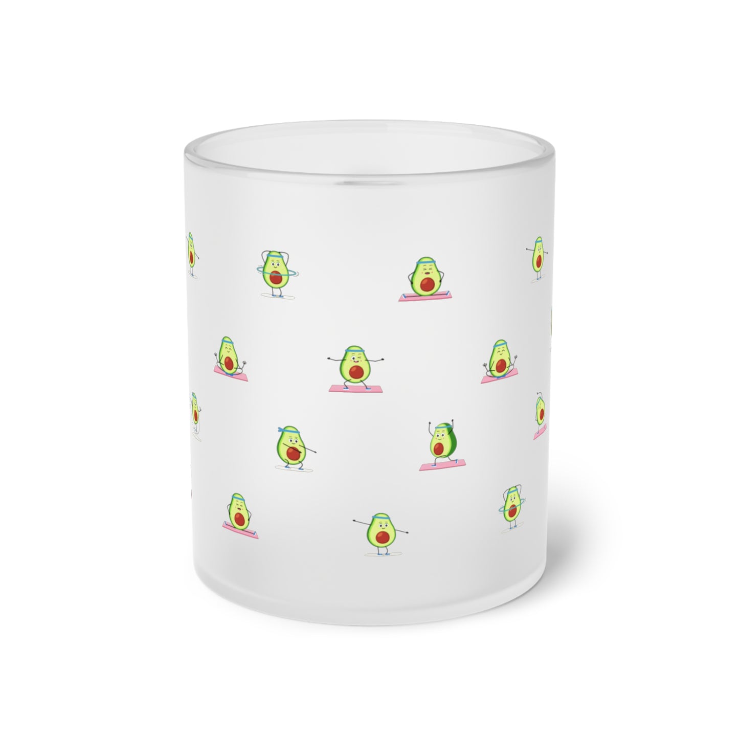 Avocado Sport (2) - Milchglas Tasse