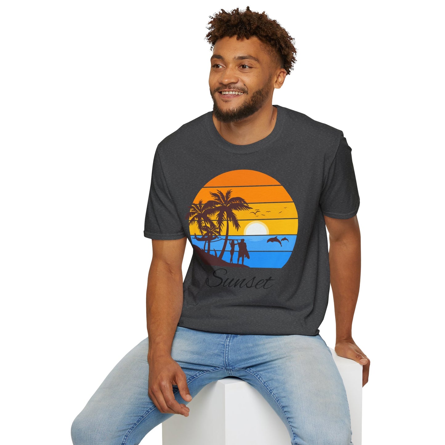 Sunset - Unisex Softstyle T-Shirt