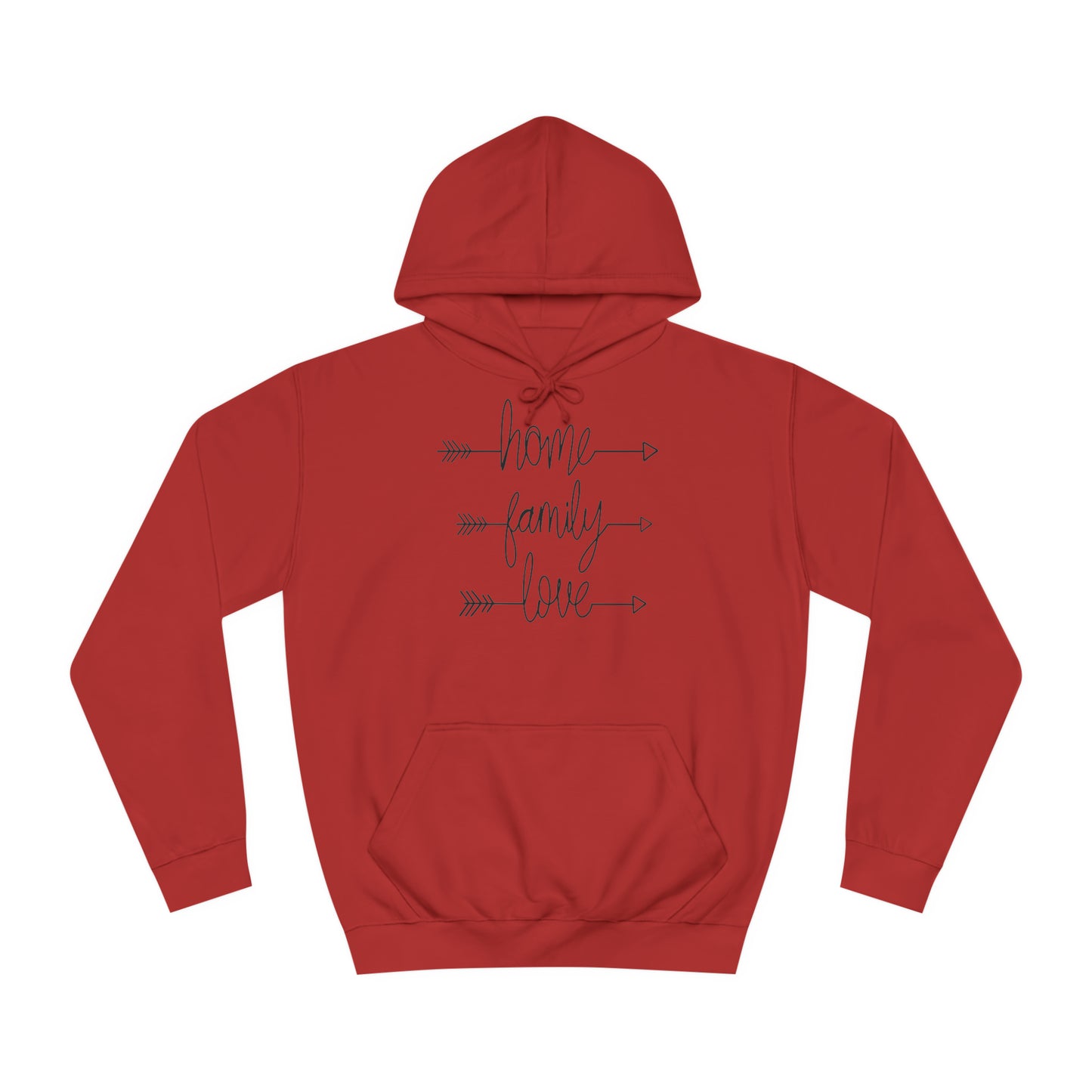 Unisex Hoodie - Home, Love