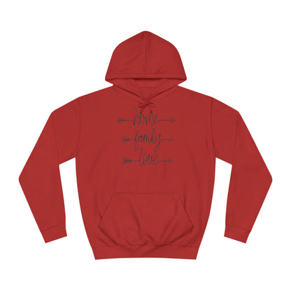 Unisex Hoodie - Home, Love