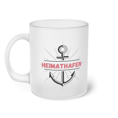 Heimathafen (2) - Milchglas Tasse